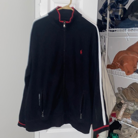 Polo Zip-up Jacket - Picture 1 of 4